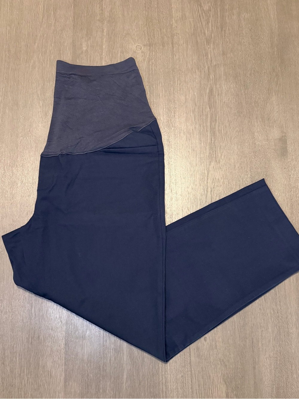Old Navy Maternity Pixie Straight Full Panel Pants 14 - Picture 2 of 7